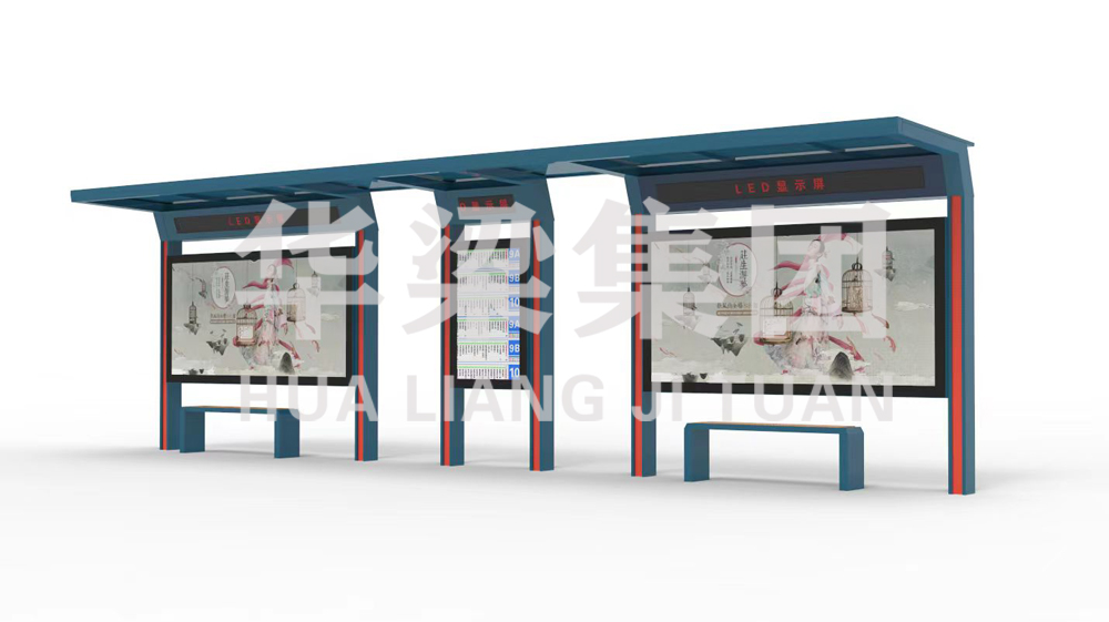 [23.12.26]湖北省某市定制款公交候車亭項(xiàng)目第四車發(fā)貨