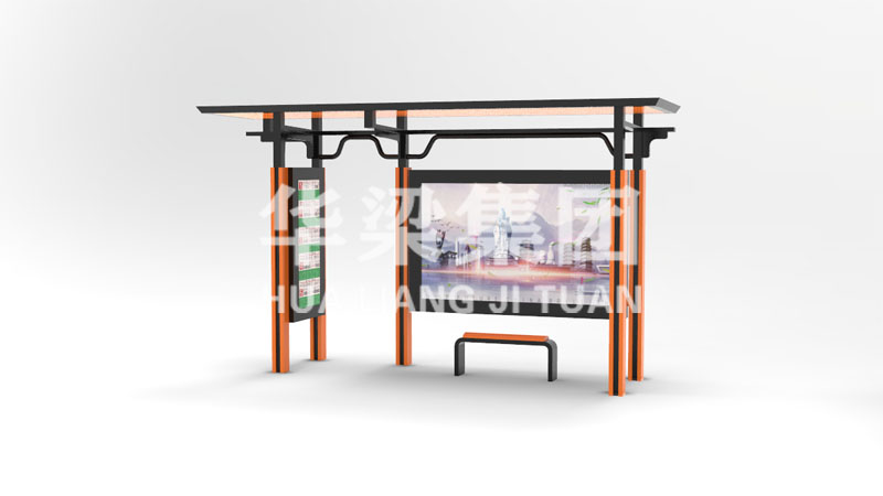 [24.3.12]浙江省某市定制款公交候車亭項(xiàng)目發(fā)貨