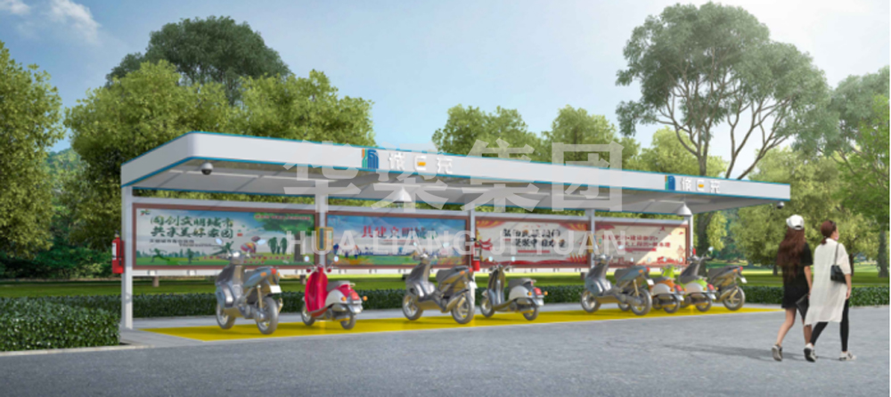 [24.4.7]江蘇省某市定制款停車棚項(xiàng)目發(fā)貨