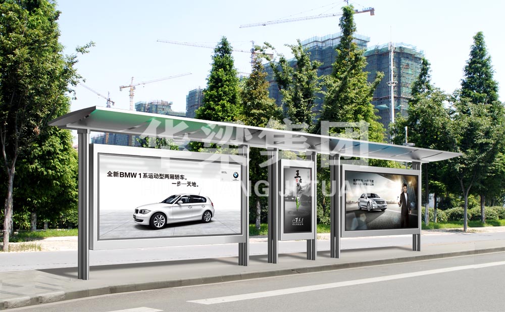 [25.5.8]江蘇省某市定制款不銹鋼公交候車亭項(xiàng)目裝車發(fā)貨