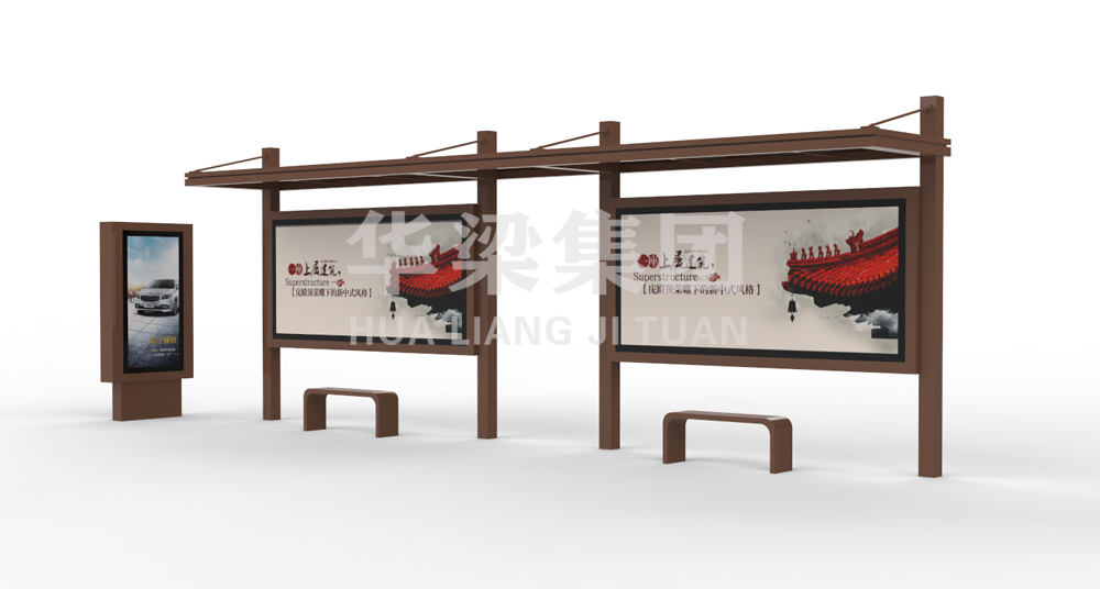 [25.9.23]安徽省某市定制款公交候車亭項(xiàng)目裝車發(fā)貨