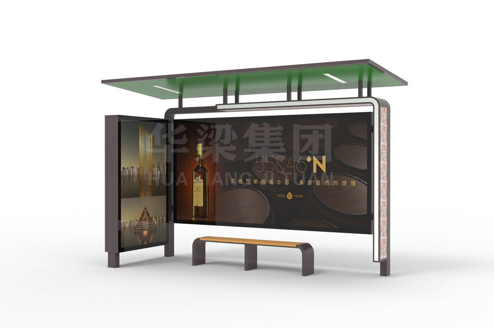 歐美系列候車亭AH-3113(圖2)