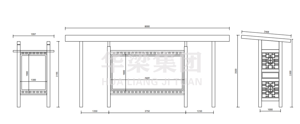 長(zhǎng)18035mm 寬1850mm 高2895mm(圖3)